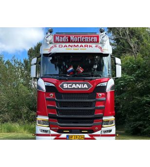 Markeringsljus - Matronics - Belysning på solskydd - Tvåfärgad - Vit/Bärnsten - 24V - Scania - G/L/P/R/S - 2016+