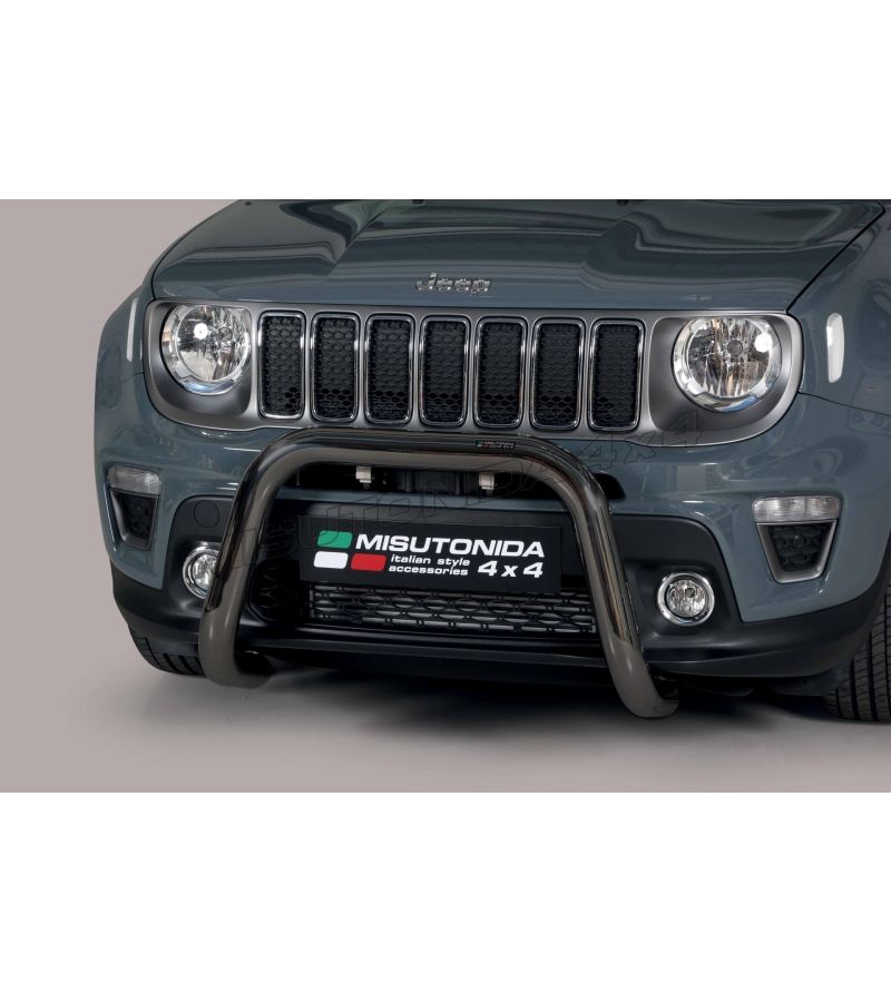 Bullbar - Misutonida - Super - EU - Black matte - Jeep - Renegade - 2018+ Bullbar - Misutonida - Super - EU - Black matte - Jeep - Renegade - 2018+