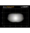 LED-ramp - Lazer - Triple-R 1250 - 23.2" - 59cm - Positionsljus Vit/Bärnsten - 16 blixtmönster - Driving -