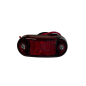Markeringslicht - 247 Lighting - 2.3" - 6.5cm - Smoke - Rood - 12V-24V