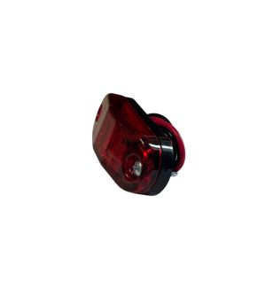 Markeringsljus - 247 Lighting - 2.3" - 6.5cm - Smoke - Röd - 12V-24V 