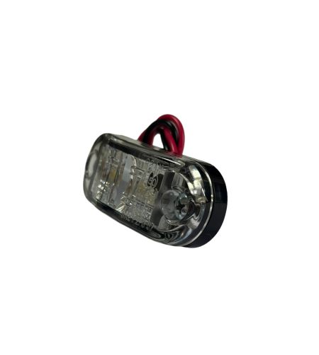 Begrenzungsleuchte - 247 Lighting - 2.3" - 6.5cm - Smoke - Weiß - 12V-24V