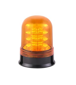 Beacon - Ledson - Optoguard Dome - 7.1" - 17.8cm - Amber - 4 Flash patterns - Amber - R65 - 12V-24V