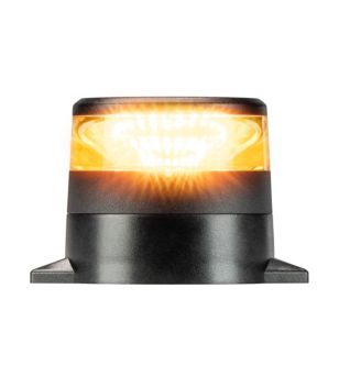 Varningsljus - Ledson - Optoguard Pod - 2.6" - 6.6cm - Bärnsten - 12 blixtmönster - Bärnsten - R65 - 12V-24V -