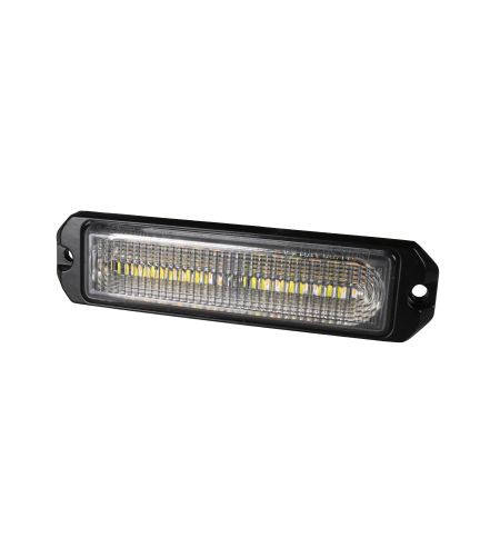 Warning light - Ledson - Astro 6+ - 4.7" - 12cm - Clear - 21 flash patterns - White/Amber - R65 - 12V-24V