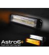 Warning light - Ledson - Astro 6+ - 4.7" - 12cm - Clear - 21 Flash patterns - White/Amber - R65 - 12V-24V