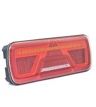 Rückleuchte - Tralert - VC-2000 B7SS - 7-pins AMP - 14.2" - 36cm - Rechts - Rück - Brems - Blink - Rückfahr - Nebel - Reflektor 