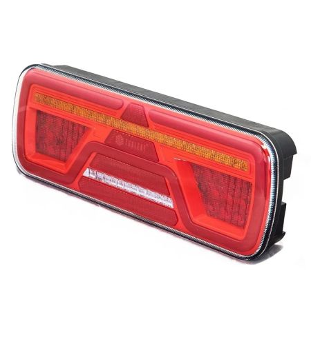 Tail light - Tralert - VC-2000 B7SS - 7-pins AMP - 14.2" - 36cm - Left - Tail - Brake - Ind - Rev - Fog - Reflector - 12V-24V