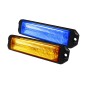 Warning light - Ledson - Astro 6+ - 4.7" - 12cm - Clear - 19 flash patterns - Amber/Blue - R65 - 12V-24V Warning light - Ledson - Astro 6+ - 4.7" - 12cm - Clear - 19 flash patterns - Amber/Blue - R65 - 12V-24V