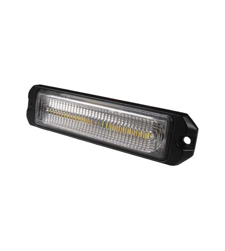 Warning light - Ledson - Astro 6+ - 4.7" - 12cm - Clear - 19 flash patterns - Amber/Blue - R65 - 12V-24V