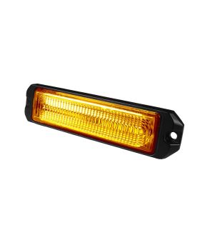 Warning light - Ledson - Astro 6+ - 4.7" - 12cm - Clear - 19 Flash patterns - Amber/Blue - R65 - 12V-24V