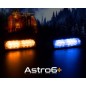 Warning light - Ledson - Astro 6+ - 4.7" - 12cm - Clear - 19 flash patterns - Amber/Blue - R65 - 12V-24V Warning light - Ledson - Astro 6+ - 4.7" - 12cm - Clear - 19 flash patterns - Amber/Blue - R65 - 12V-24V