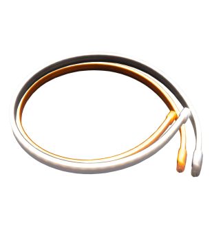 Markeringsljus - Ledson - 23.6" - 60cm - Side Strip - Vit/Bärnsten - 24V - Set 