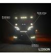 Marker Light - Ledson - 23.6" - 60cm - Side Strip - White/Amber - 24V - Set