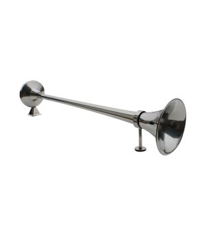 Horn - Nedking - Truck Horn - 25.6" - 65cm - High gloss stainless steel