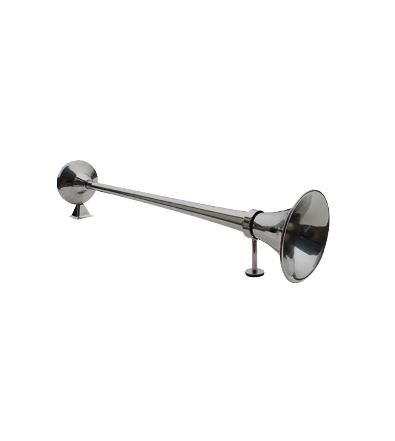 Lufthorn - Nedking - Trichteröffnung 140mm - 25.6" - 65cm - Hochglänzender Edelstahl - Lufthorn - Nedking - Trichteröffnung 140mm - 25.6" - 65cm - Hochglänzender Edelstahl -