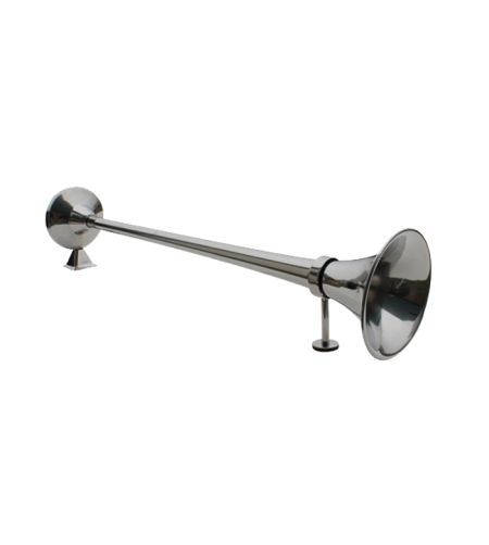 Claxon - Nedking - Luchthoorn - 25.6" - 65cm - Hoogglans RVS