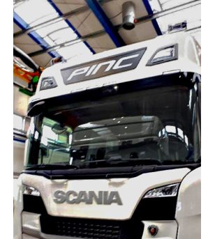 Ljusskylt - Skyled - Neon Pro - 47.2" - 120cm - Supertunn - Scania - R/S series - Highline - 2016+