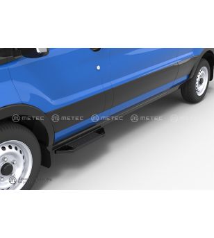 Opstaptrede - Metec - Problack - Voordeur - Links/Rechts - Zwart - Ford - Transit Custom - 2024+