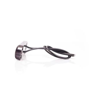 Marker Light - WAS - W275.1 1 - 3.3" - 8.4cm - smoke - White - 12V-24V
