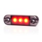 Marker Light - WAS - W275.1 1 - 3.3" - 8.4cm - Smoke - Red - 12V-24V