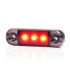 Marker Light - WAS - W275.1 1 - 3.3" - 8.4cm - smoke - White - 12V-24V