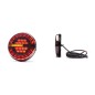 Tail light - WAS - W191 DD - 5.6" - 14.2cm - Smoke - LED - Dynamic indicator - Tail - Brake - Ind - 12V-24V Tail light - WAS - W191 DD - 5.6" - 14.2cm - Smoke - LED - Dynamic indicator - Tail - Brake - Ind - 12V-24V
