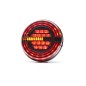 Tail light - WAS - W191 DD - 5.6" - 14.2cm - Smoke - LED - Dynamic indicator - Tail - Brake - Ind - 12V-24V Tail light - WAS - W191 DD - 5.6" - 14.2cm - Smoke - LED - Dynamic indicator - Tail - Brake - Ind - 12V-24V