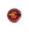 Tail light - WAS - DD - Black - smoke - LED - Dynamic indicator - Tail - Brake - Ind - Rev - Fog - 12V-24V - ADR