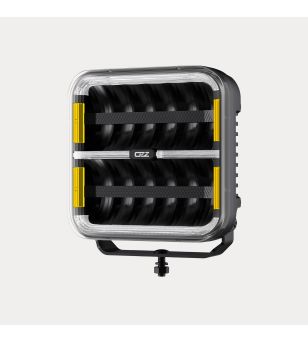 Extraljus - OZZ - XR2 P9 - 8.7" - 22cm - smoke - Positionsljus Vit/Bärnsten - Driving 