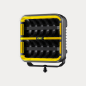 Driving light - OZZ - SQR 9 - 8.3" - 21cm - Smoke - Position light White/Amber - 2 flash patterns - Driving Driving light - OZZ - SQR 9 - 8.3" - 21cm - Smoke - Position light White/Amber - 2 flash patterns - Driving