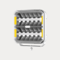 Driving light - OZZ - SQR 9 - 8.3" - 21cm - White - Smoke - Position light White/Amber - 2 flash patterns - Driving Driving light - OZZ - SQR 9 - 8.3" - 21cm - White - Smoke - Position light White/Amber - 2 flash patterns - Driving