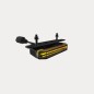 Warning light - OZZ - WL1 65 - 3.5" - 9cm - Clear - 1 flash pattern - Amber - R65 - 12V-30V