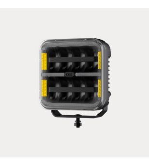 Extraljus - OZZ - XR2 P9 - 8.7" - 22cm - smoke - Positionsljus Vit/Bärnsten - Driving 