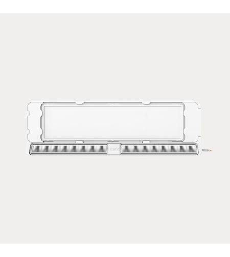 LED-ramp - OZZ - LP 1 - 21.1" - 53.5cm - Vit - Nummerskyltsfäste - Driving 