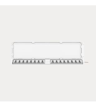 LED Light bar - OZZ - DLP 1 - 21.1" - 53.6cm - White - License plate mounting - Driving