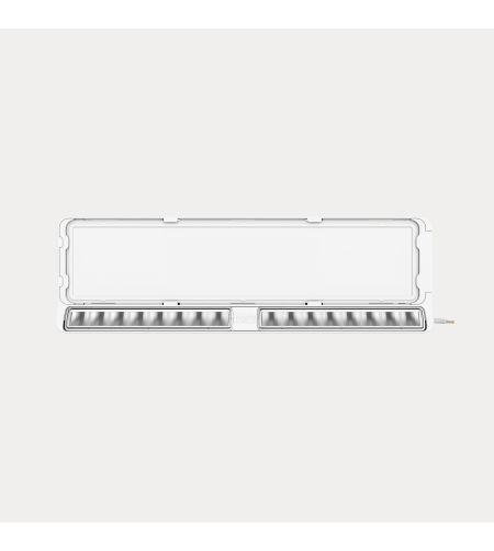 LED Lightbar - OZZ - DLP 1 - 21.1" - 53.6cm - Weiß - Nummernschildbefestigung - Driving