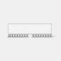 LED Light bar - OZZ - DLP 1 - 21.1" - 53.6cm - White - License plate mounting - Driving