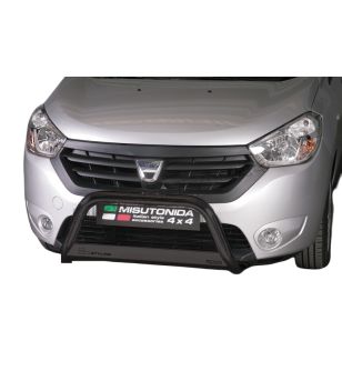 Bullenfänger - Misutonida - Medium - EU - Schwarz matt - Dacia - Dokker - 2012-2016