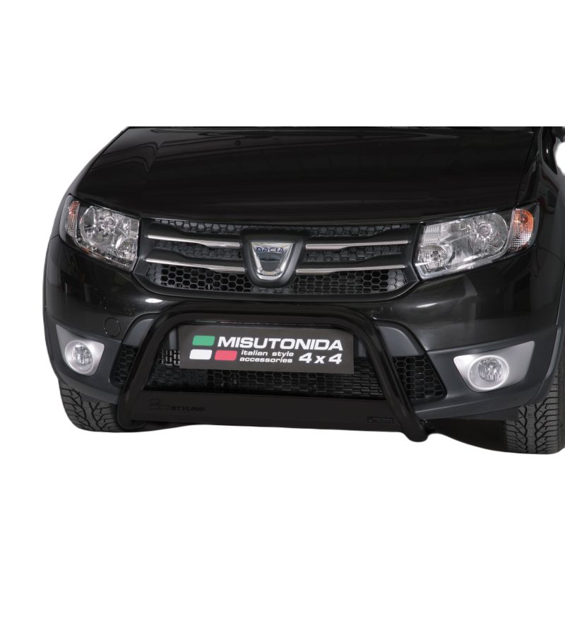 Bullbar - Misutonida - Medium - EU - Zwart mat - Dacia - Sandero - Stepway - 2013-2019