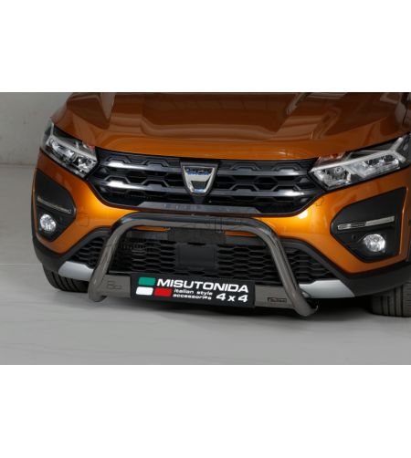 Bullenfänger - Misutonida - Medium - EU - Schwarz matt - Dacia - Sandero - Stepway - 2021+