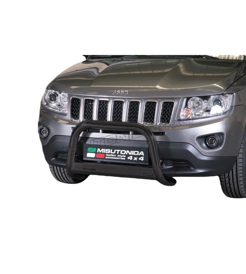 Bullbar - Misutonida - Medium - EU - Black matte - Jeep - Compass - 2011-2016 Bullbar - Misutonida - Medium - EU - Black matte - Jeep - Compass - 2011-2016