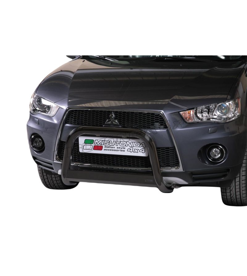 Bullbar - Misutonida - Medium - EU - Zwart mat - Mitsubishi - Outlander - 2010-2012 Bullbar - Misutonida - Medium - EU - Zwart mat - Mitsubishi - Outlander - 2010-2012