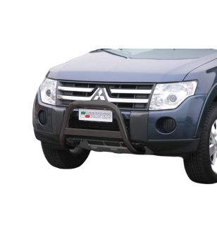 Bullbar - Misutonida - Medium - EU - Zwart mat - Mitsubishi - Pajero - 2007-2015