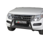 Bullbar - Misutonida - Medium - EU - Zwart mat - Mitsubishi - Pajero - 2015-2021 Bullbar - Misutonida - Medium - EU - Zwart mat - Mitsubishi - Pajero - 2015-2021