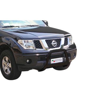 Bullbar - Misutonida - Medium - EU - Black matte - Nissan - Navara - 2006-2009