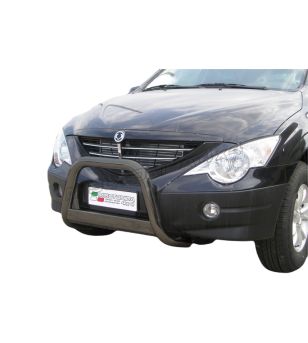 Bullenfänger - Misutonida - Medium - EU - Schwarz matt - SsangYong - Actyon - 2006-2009