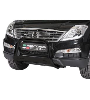 Bullbar - Misutonida - Medium - EU - Zwart mat - SsangYong - Rexton - 2013-2019