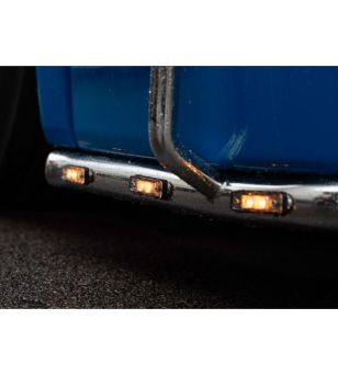 Marker Light - Ledson - Astral - 3.1" - 7.9cm - smoke - Amber - 12V-24V