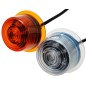 Begrenzungsleuchte - Gylle - Seitenmarkierung - Für Breite Stange - LED - Amber - 24V 